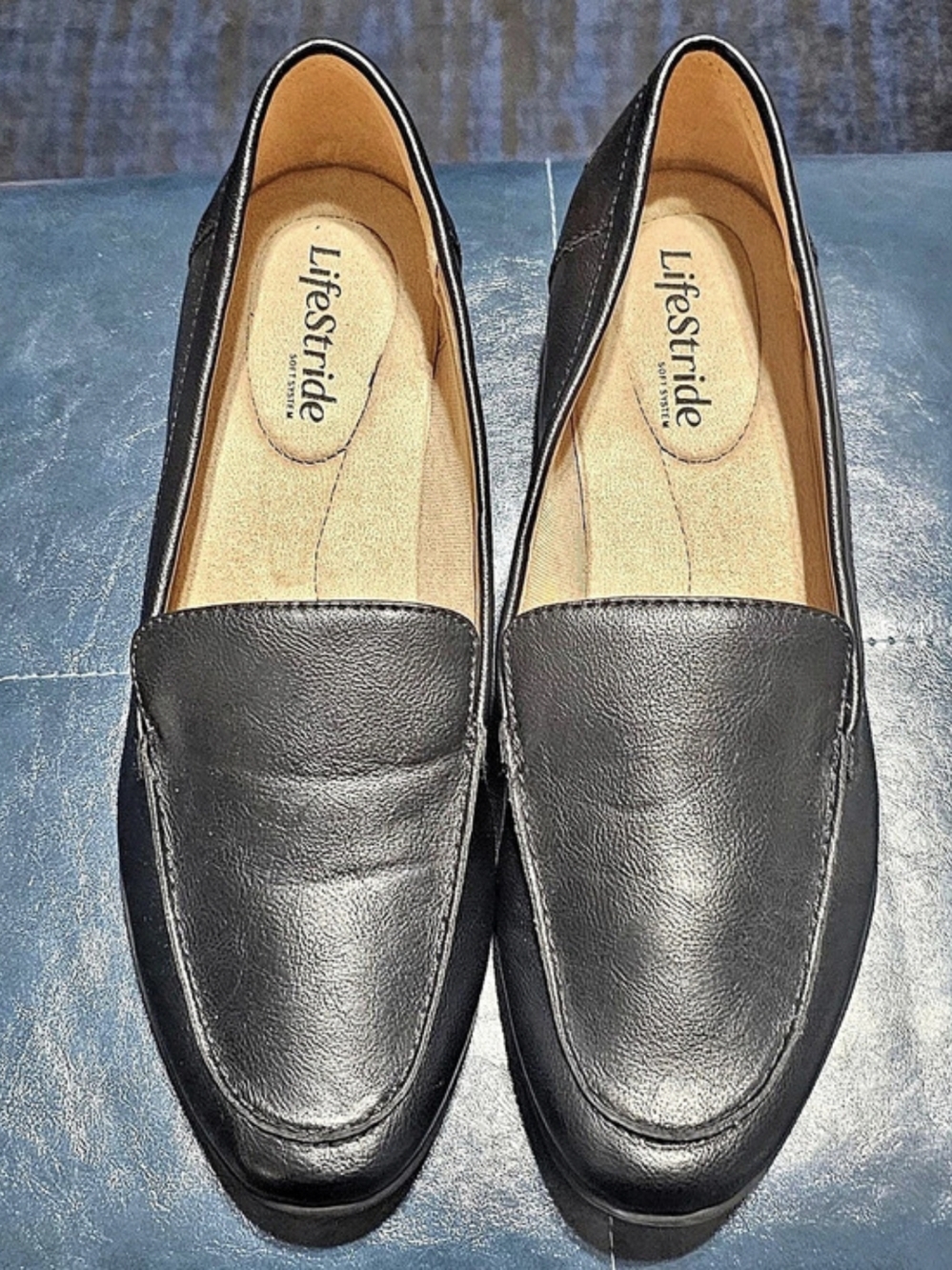 Lifestride Black Loafers